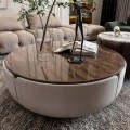 MIĘKKIE SZKŁO mata ochronna VRT podkładka na BLAT STÓŁ 2mm x 80cm OKRĄGŁA