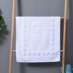 DYWANIK łazienkowy RĘCZNIK kąpielowy hotelowy STOPKA 50x80cm- 100% bawełna - biały
